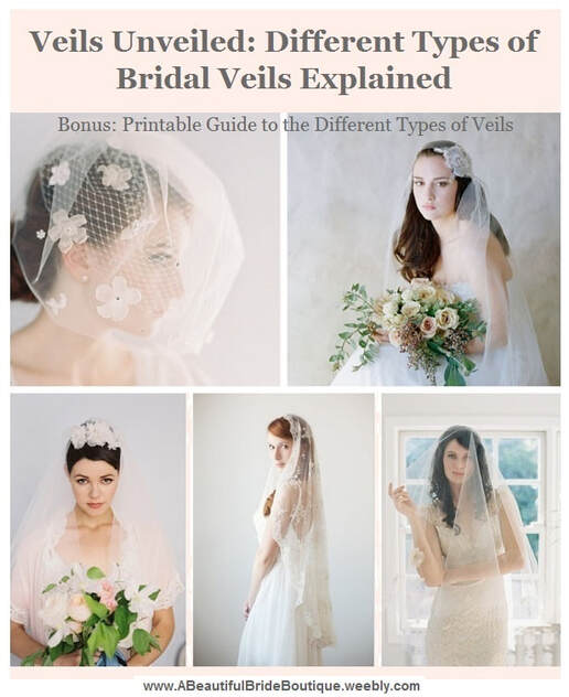 Veils Unveiled: Different Types of Bridal Veils Explained
